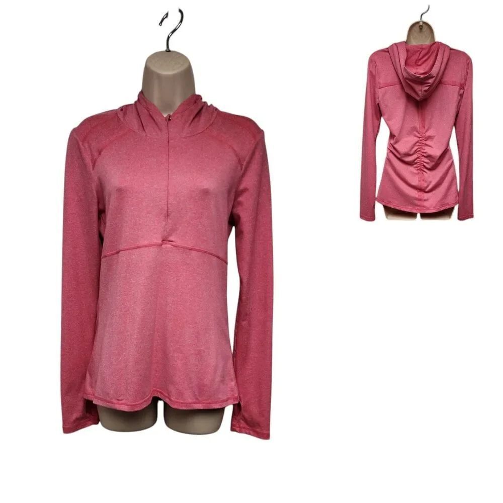 The Balance Collection Hooded Quarter Zip Hiking Sweatshirts/Active Top Size SM